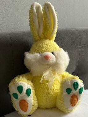 Yellow Easter Rabbit Plushie